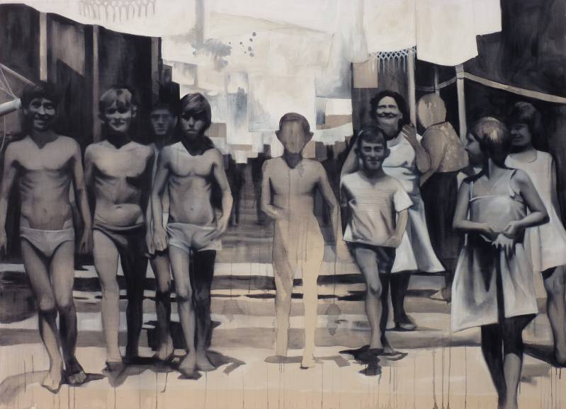 Andreani Giulia_Un beau jour_2013_acrylique sur toile_200 x 145 cm_Courtesy de l'artiste