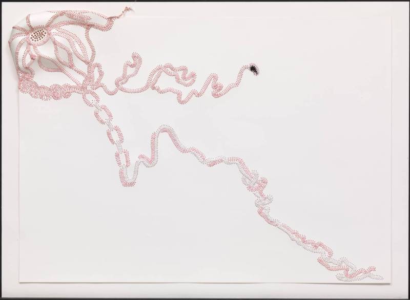 Ikhonkco 2010 by Nicholas Hlobo born 1975