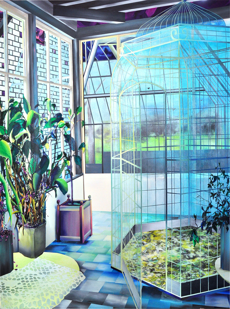 Escape, 2014 - acrylique sur toile - 200 x 150 cm