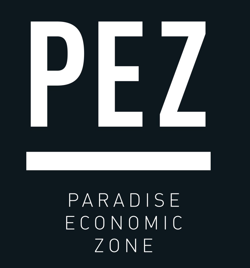 Logo de la zone P.E.Z . dimensions variables 