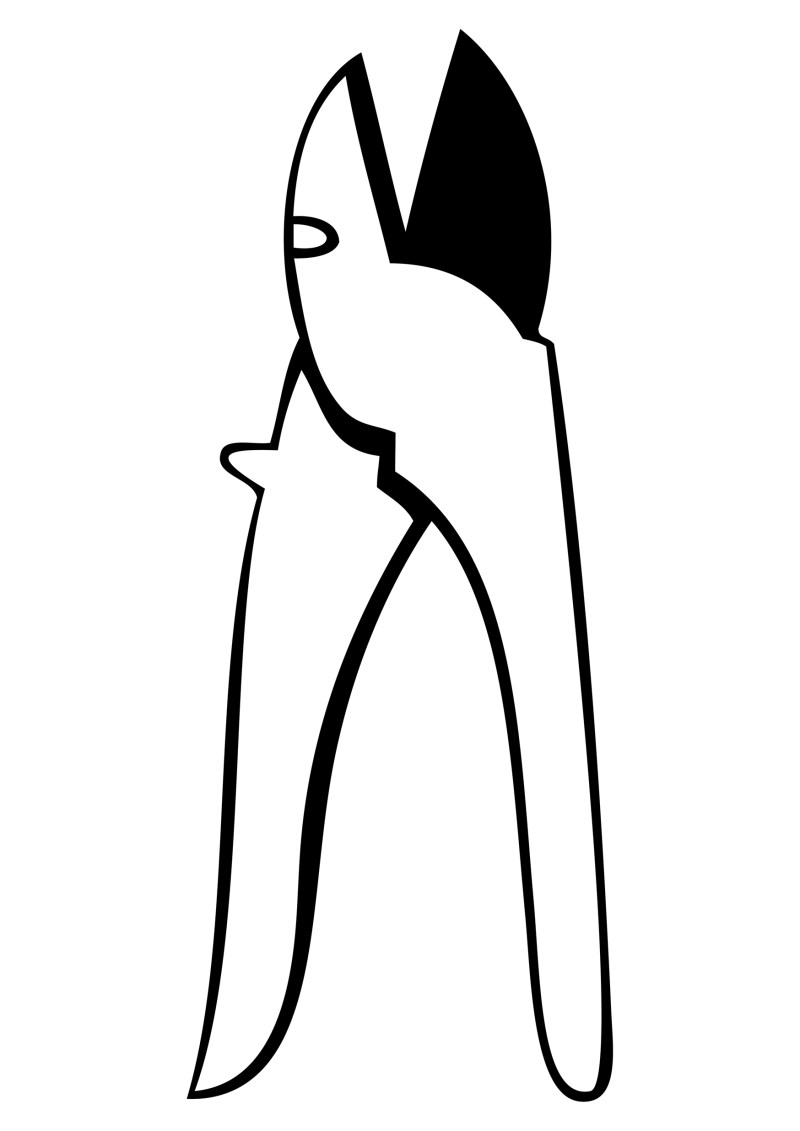 Back to the tools - motif sécateur © Christine Mawet