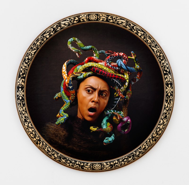 MEDUSA NORTH, 2015 Digital chromogenic print Framed diameter: 113.98 cm (44 7/8 in.) Edition of 5
